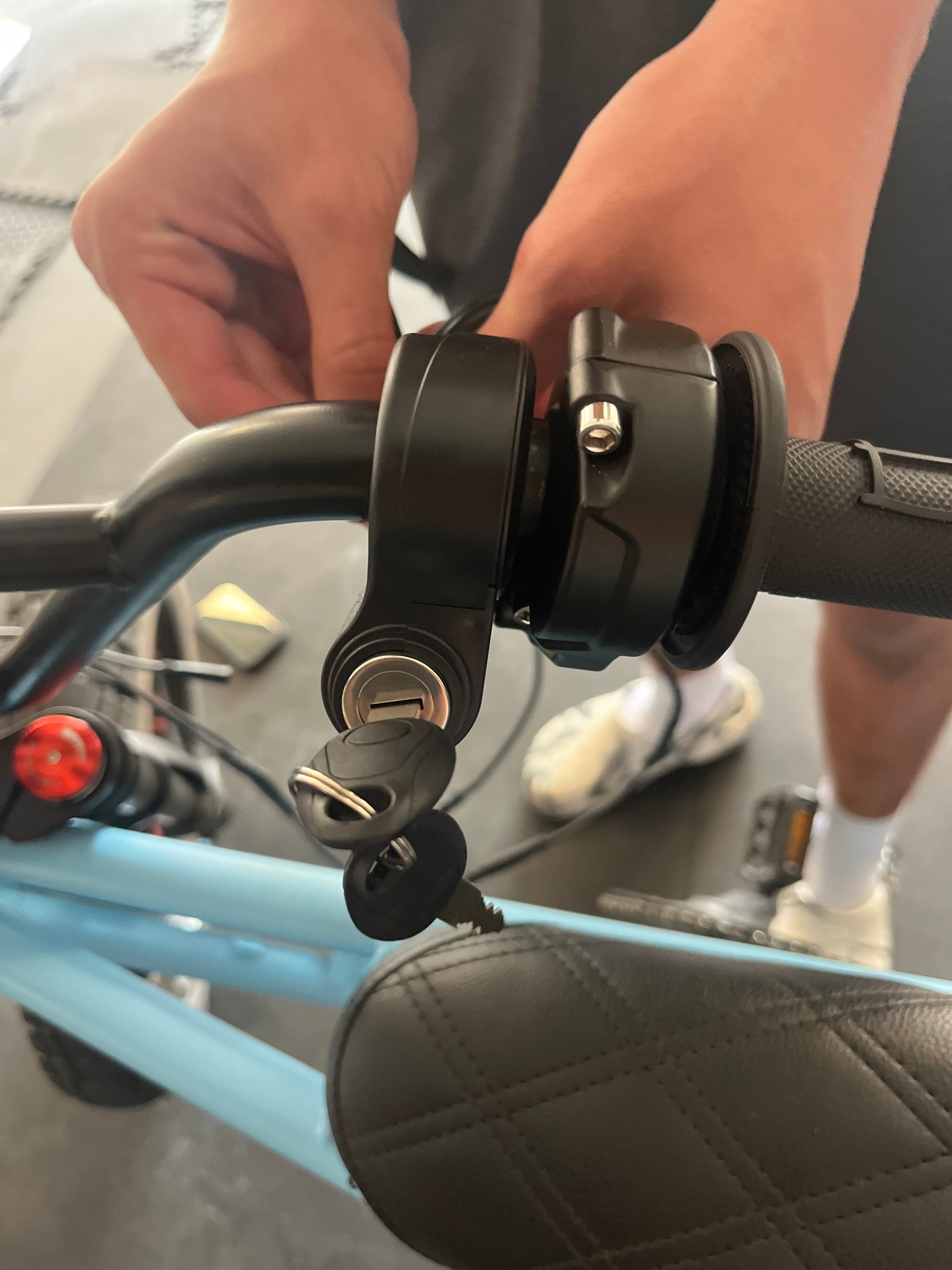 Super73 key ignition