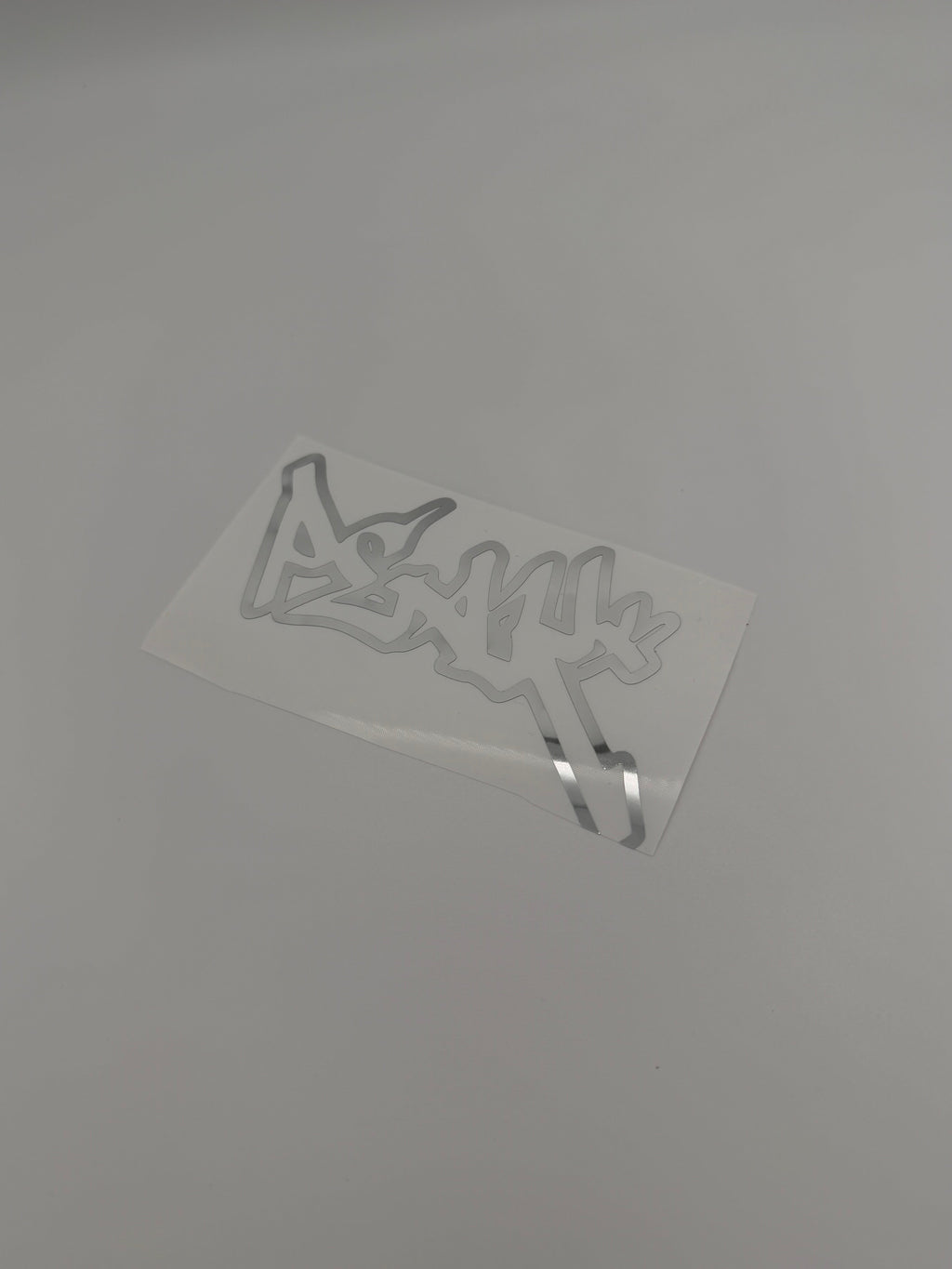 Chrome Peak Sticker