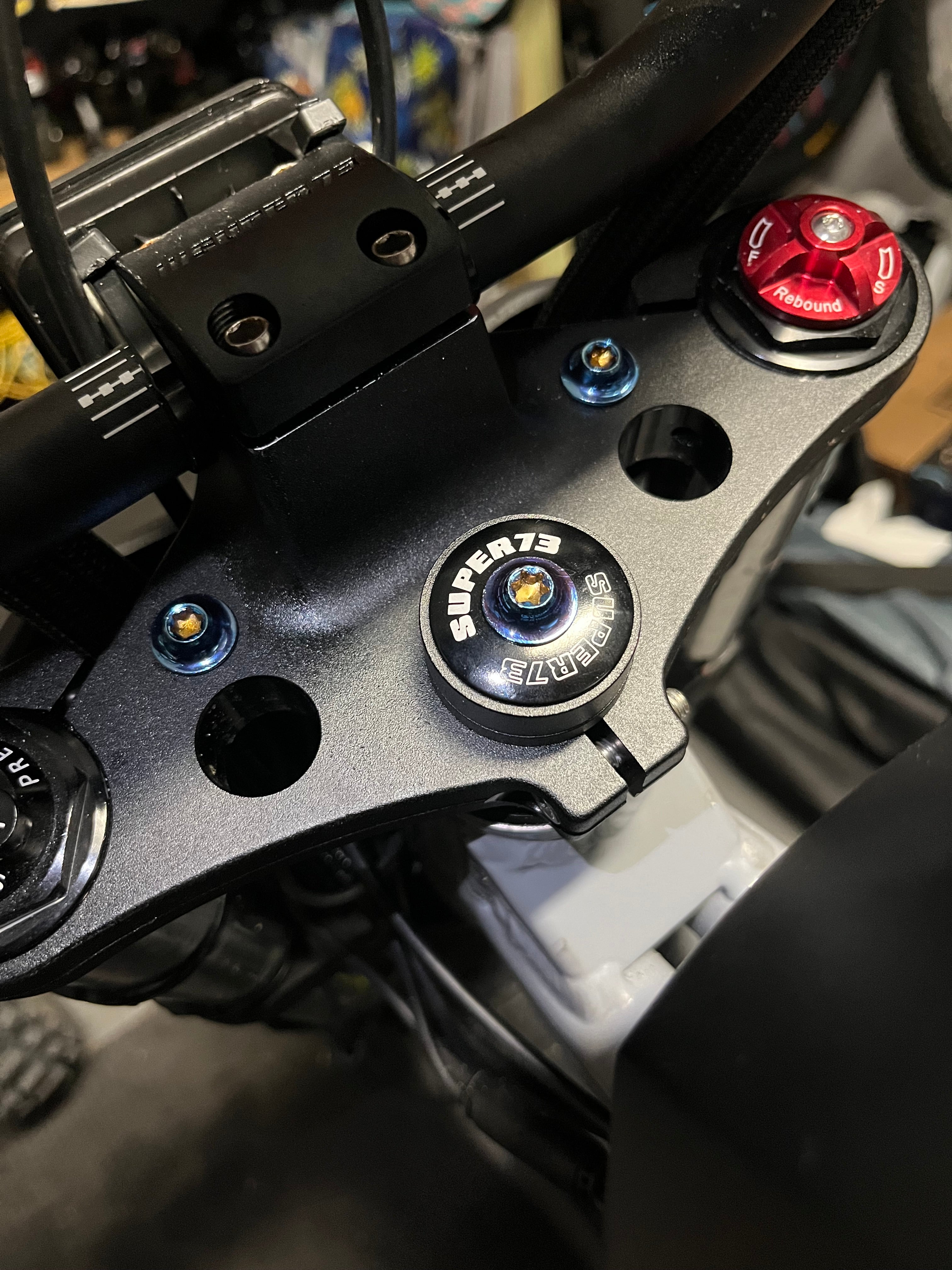 headset titanium for super73 r series